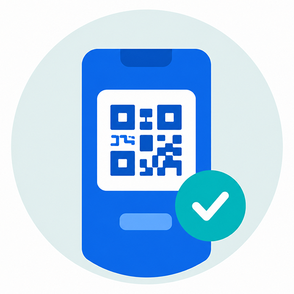 確認 QR Code 電子憑證